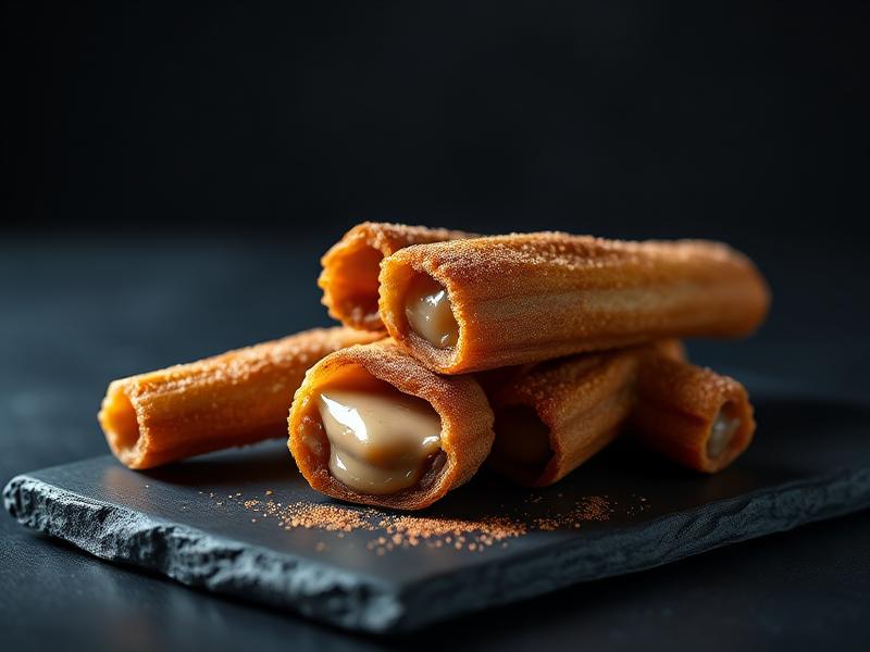 Churros com Doce de Leite